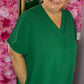Lange Jurk Summer Guc Groen Plus Size Maat 48 t/m 54-56