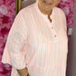 Jurk/Tuniek Ibiza Oranje Plus Size Maat 48 t/m 54