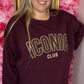 Trui Icon Soft Bordeaux Plus Size Maat 48 t/m 52-54