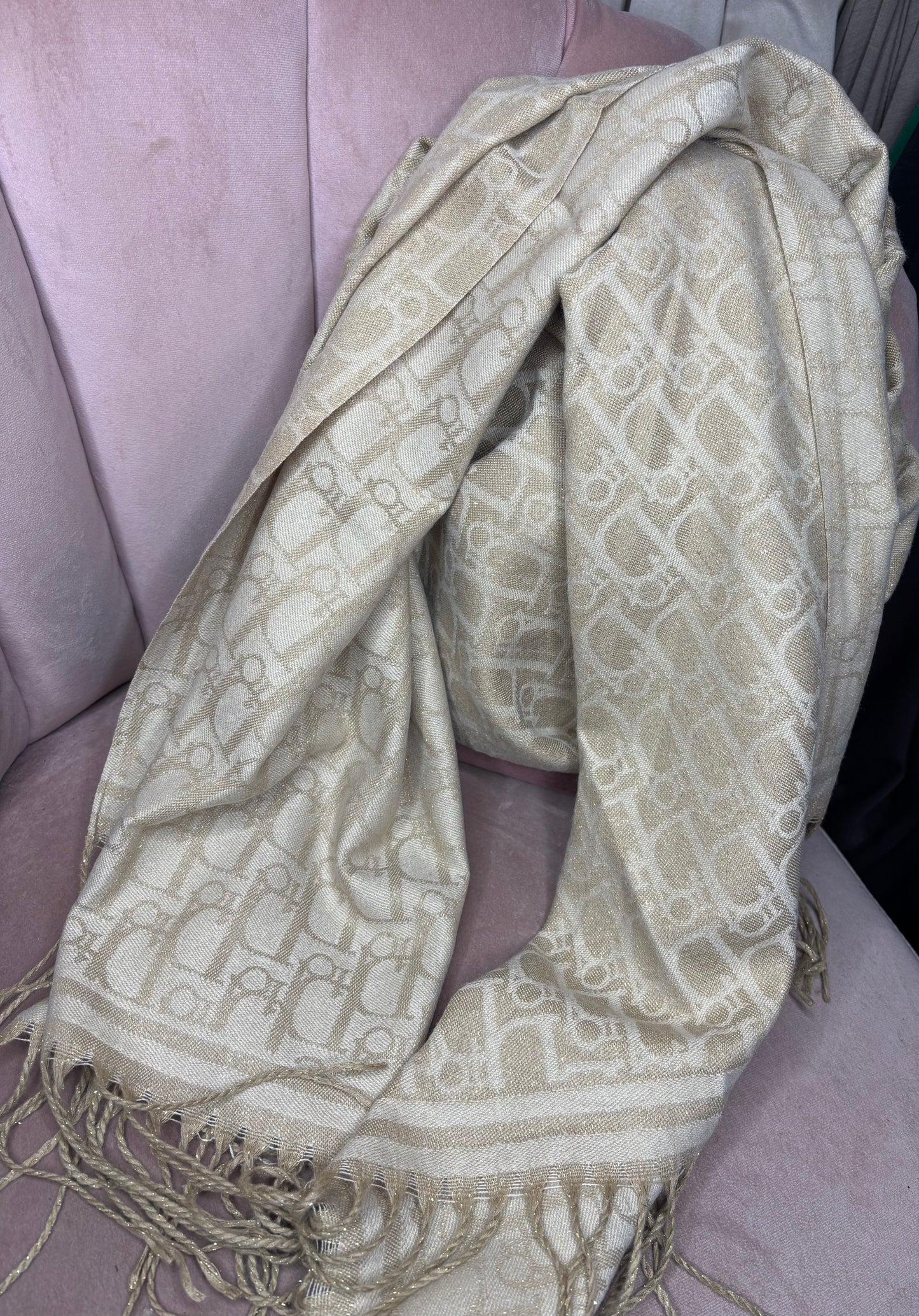 Sjaal Dio beige