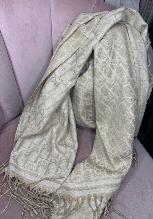 Sjaal Dio beige