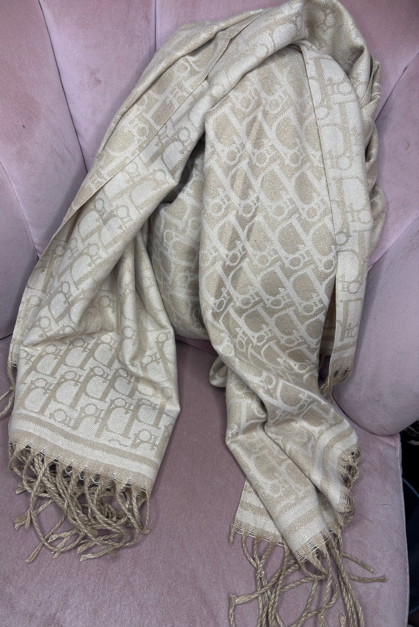 Sjaal Dio beige