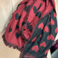 Sjaal Heart Rood