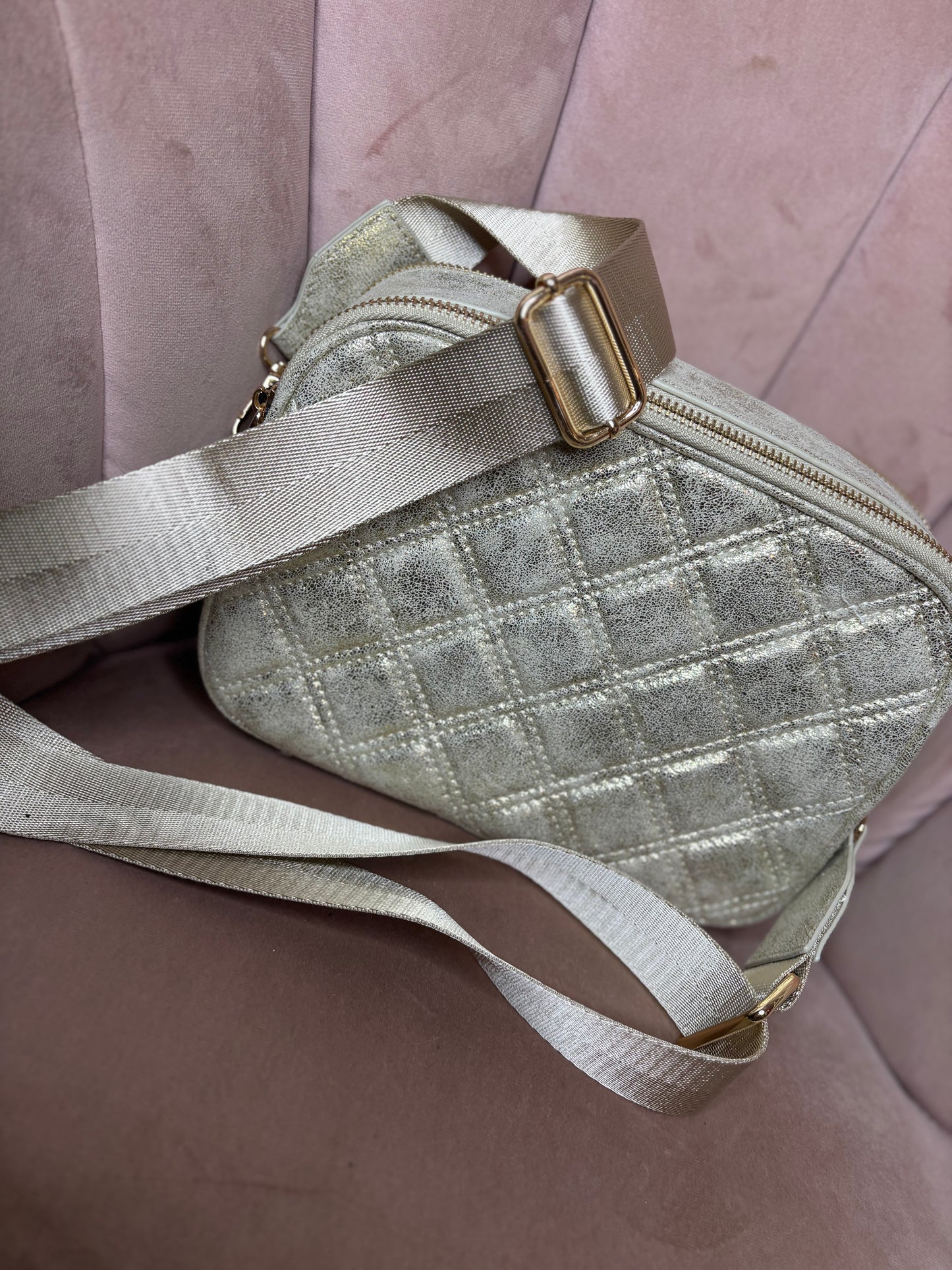 Tas Metalic Gold