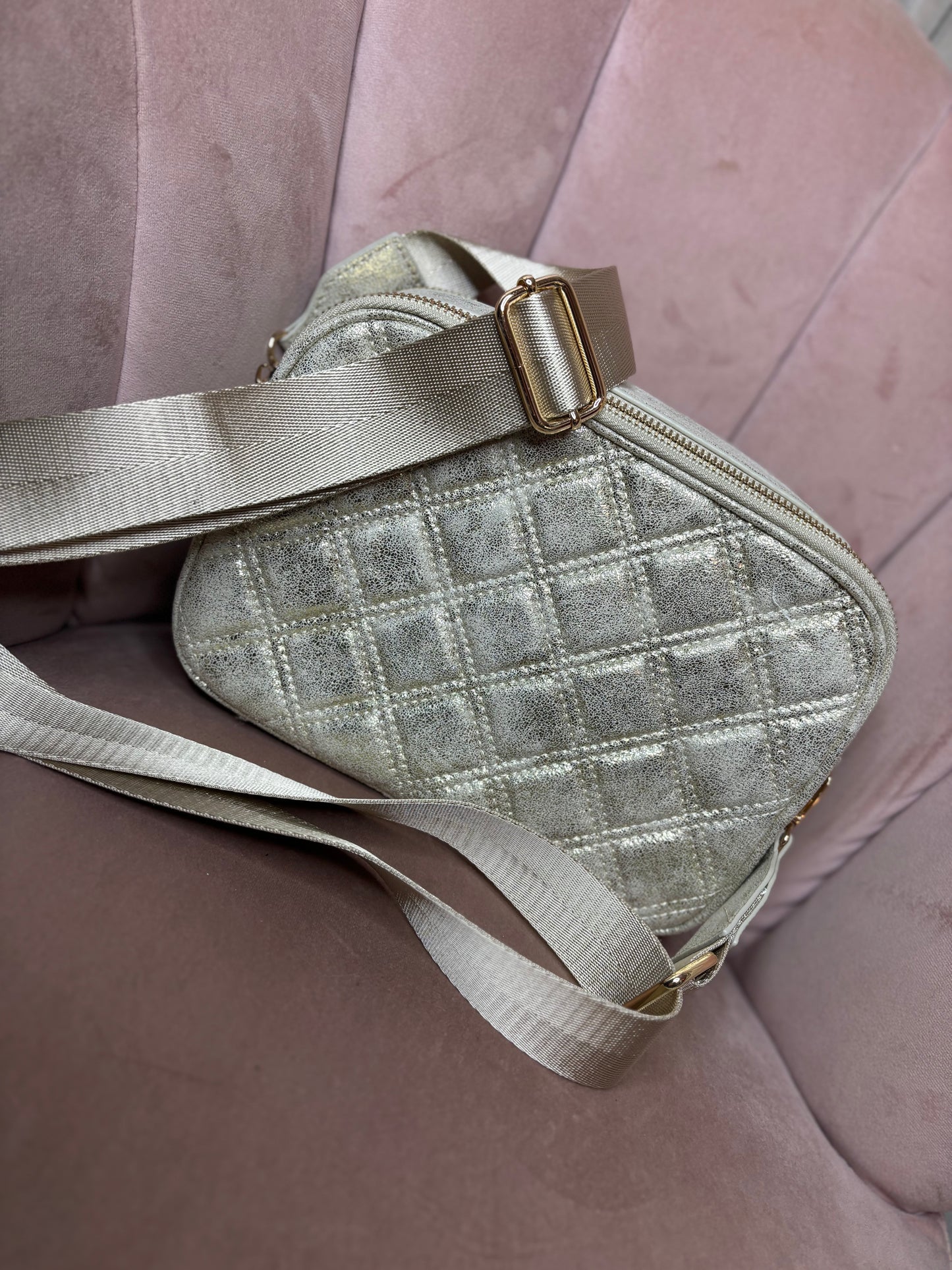 Tas Metalic Gold