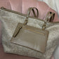 Tas Shopper Paillet Beige