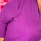 Blouse Glam Balloon Cyclaam Plus Size maat 48 t/m 54