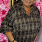Blouse Glamour Wings Plus Size Maat 46 t/m 50-52