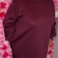 Sweater Silver Crush Bordeaux Plus Size Maat 48 t/m 52