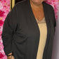 Kimono Katoen Bruin Plus size Maat 50 t/m 56-58