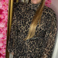 Jurk Leopard Mesh Plus Size tot Maat 48