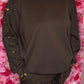 Set Heart Crush Bruin Plus Size maat 44 tot 48