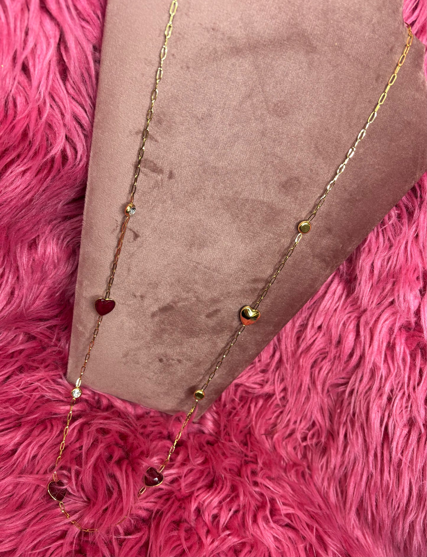 Ketting Amore Bordeaux