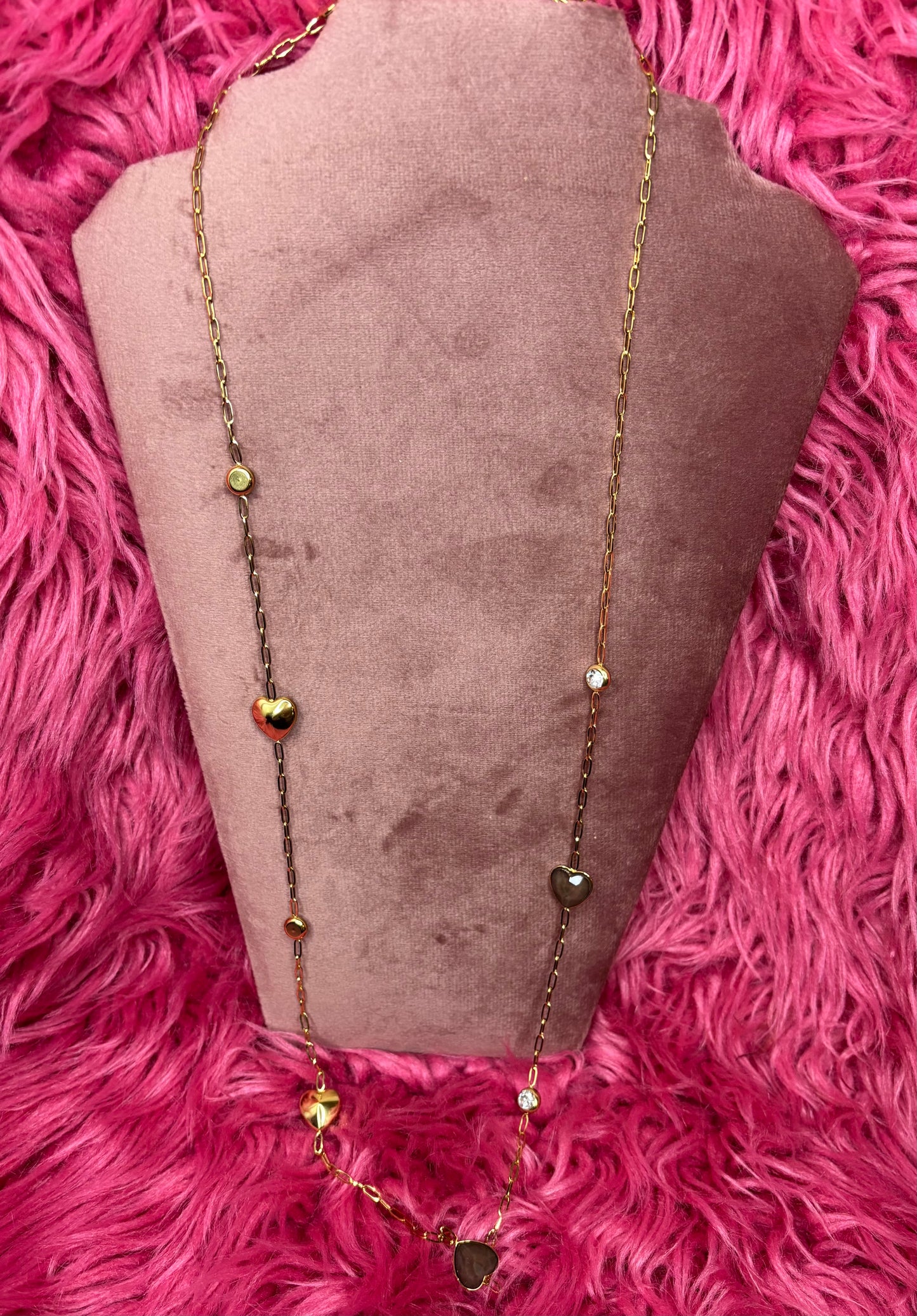 Ketting Amore Bordeaux