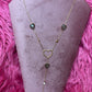 Ketting Sweatheart Bruin