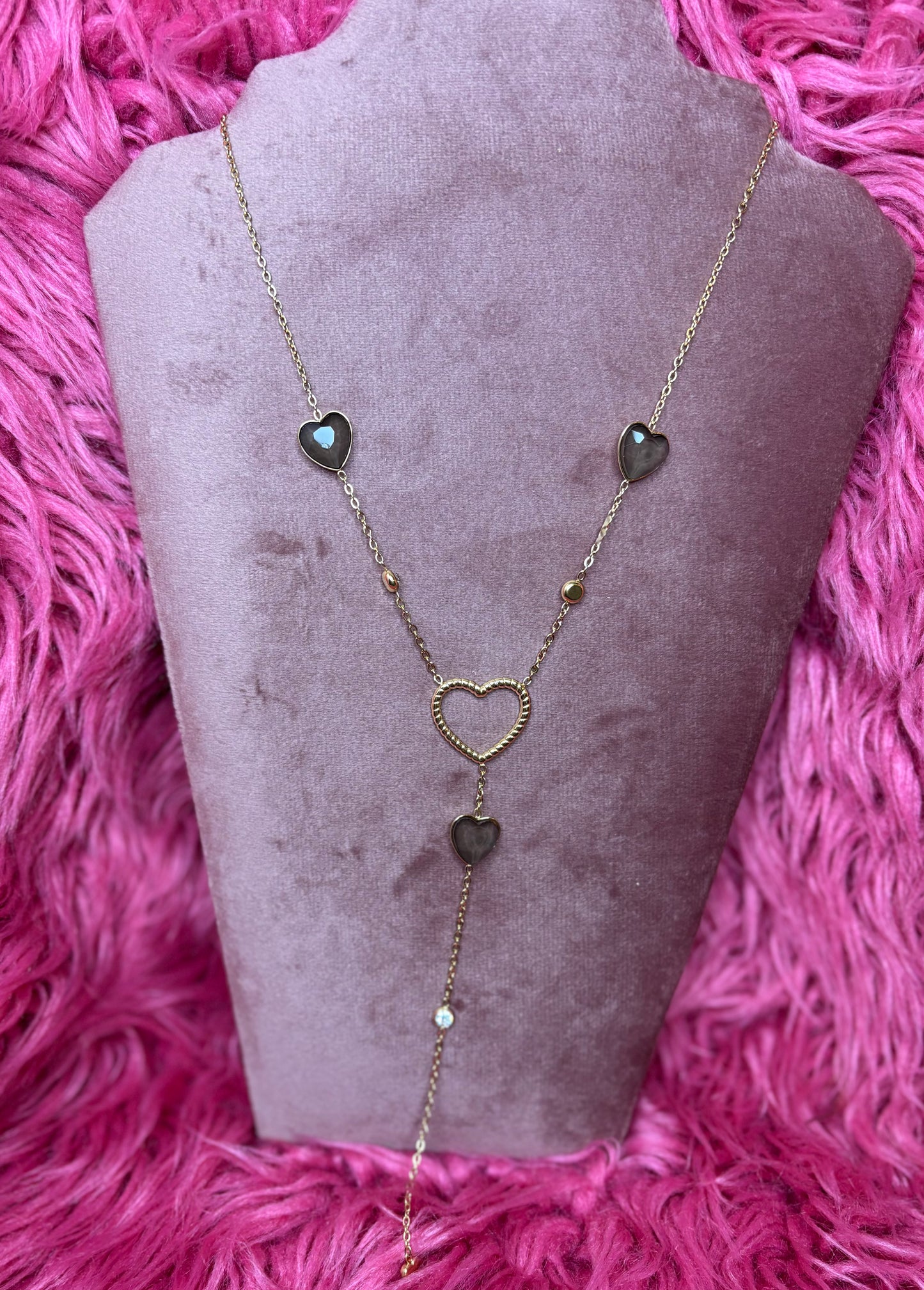Ketting Sweatheart Bruin
