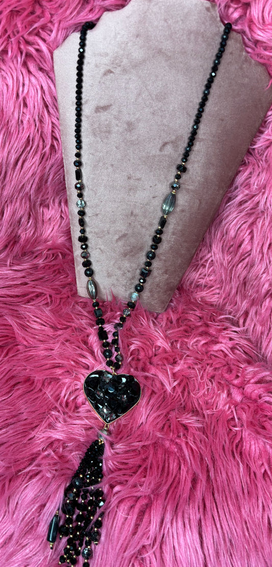 Ketting Kiss Zwart