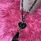 Ketting Kiss Zwart
