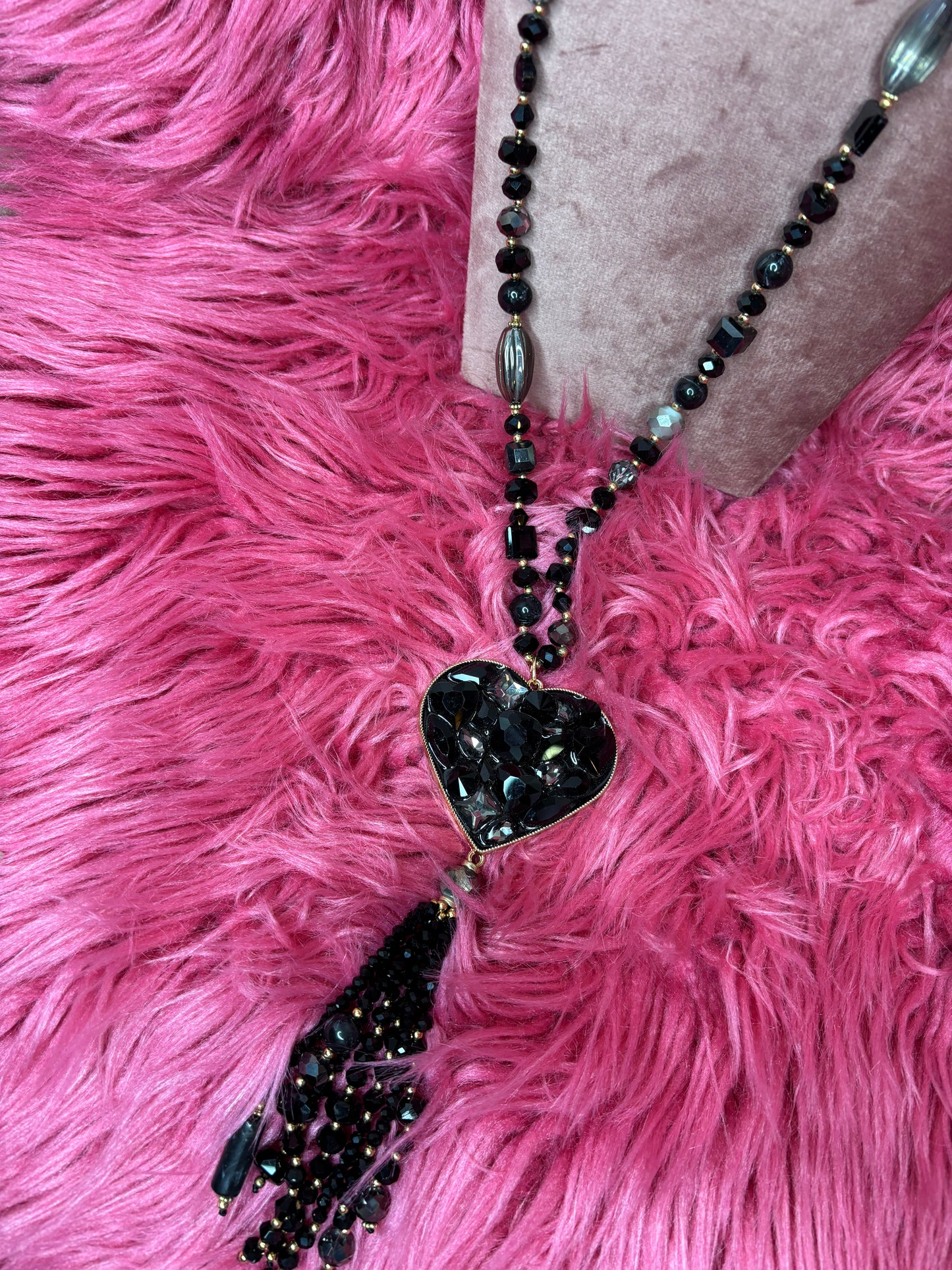 Ketting Kiss Zwart