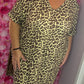 Jurk Sparkle Corley Geel Plus Size Maat 48 t/m 54