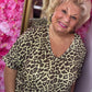 Jurk Sparkle Corley Geel Plus Size Maat 48 t/m 54