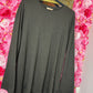 Long Sleeve Daily Glam Bruin Plus Size maat 46 t/m 50