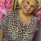 Jurk Sparkle Corley Roze Plus Size Maat 48 t/m 54