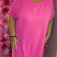 Jurk Classic Fuchsia Plus Size Maat 48 t/m 54
