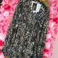 Blouse Roses Zwart Plus Size Maat 48 t/m 52-54