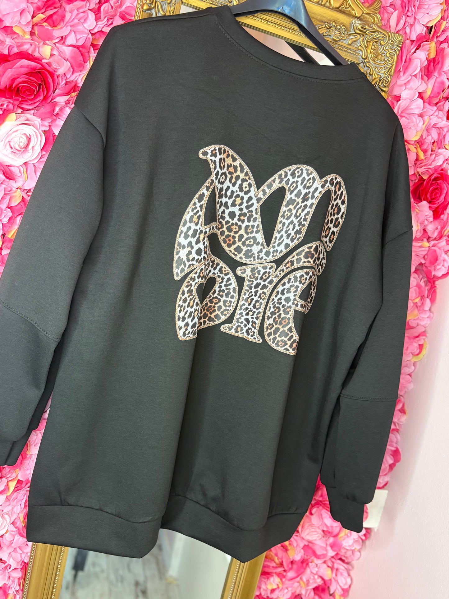 Sweater Amour Zwart Plus Size tot maat 48