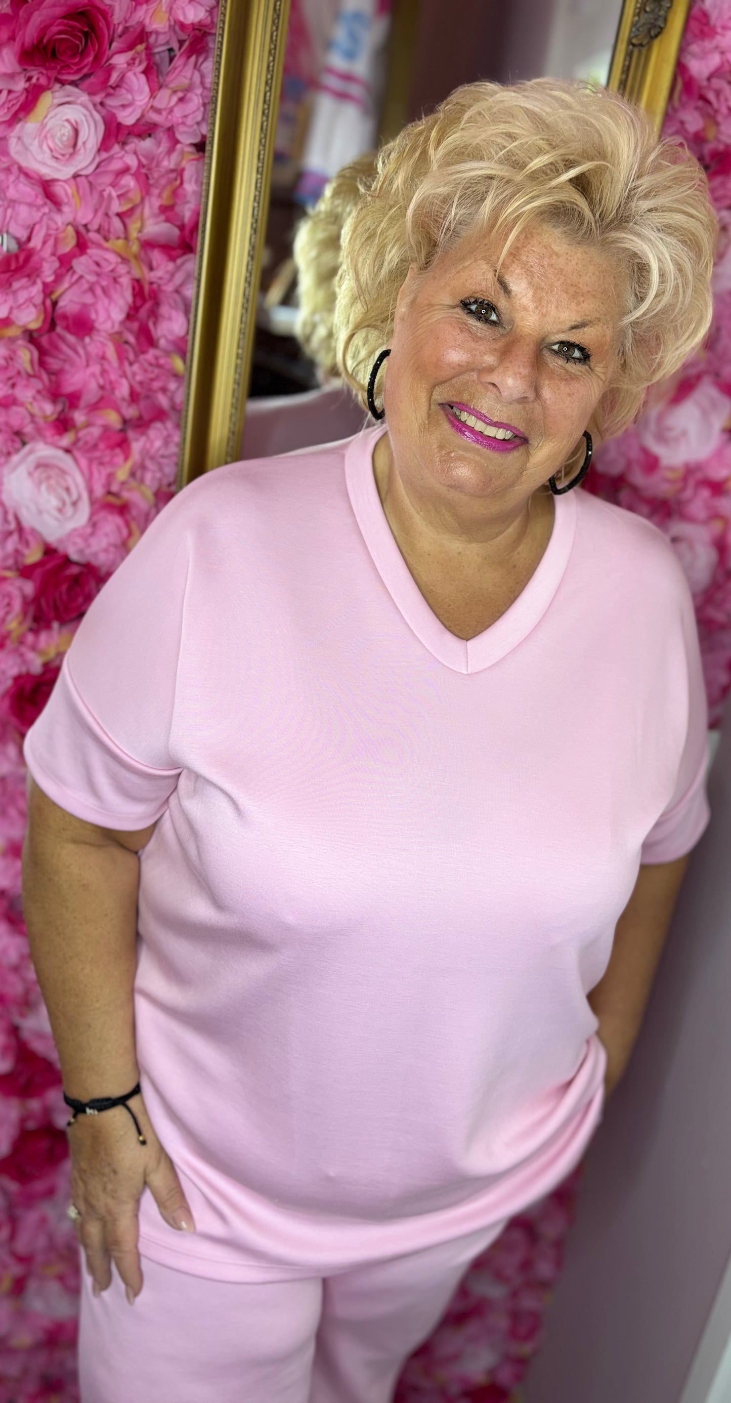 Comfy Set Sunny Perfect XL Licht Roze Plus Size maat 46 t/m 52