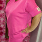 Comfy Set Sunny Perfect XL Fuchsia Plus Size maat 46 t/m 52