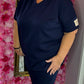 Comfy Set Sunny Perfect XL Donker Blauw Plus Size maat 46 t/m 52