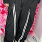 Broek Wrap Pants Zwart Plus Size Maat 44 t/m 48