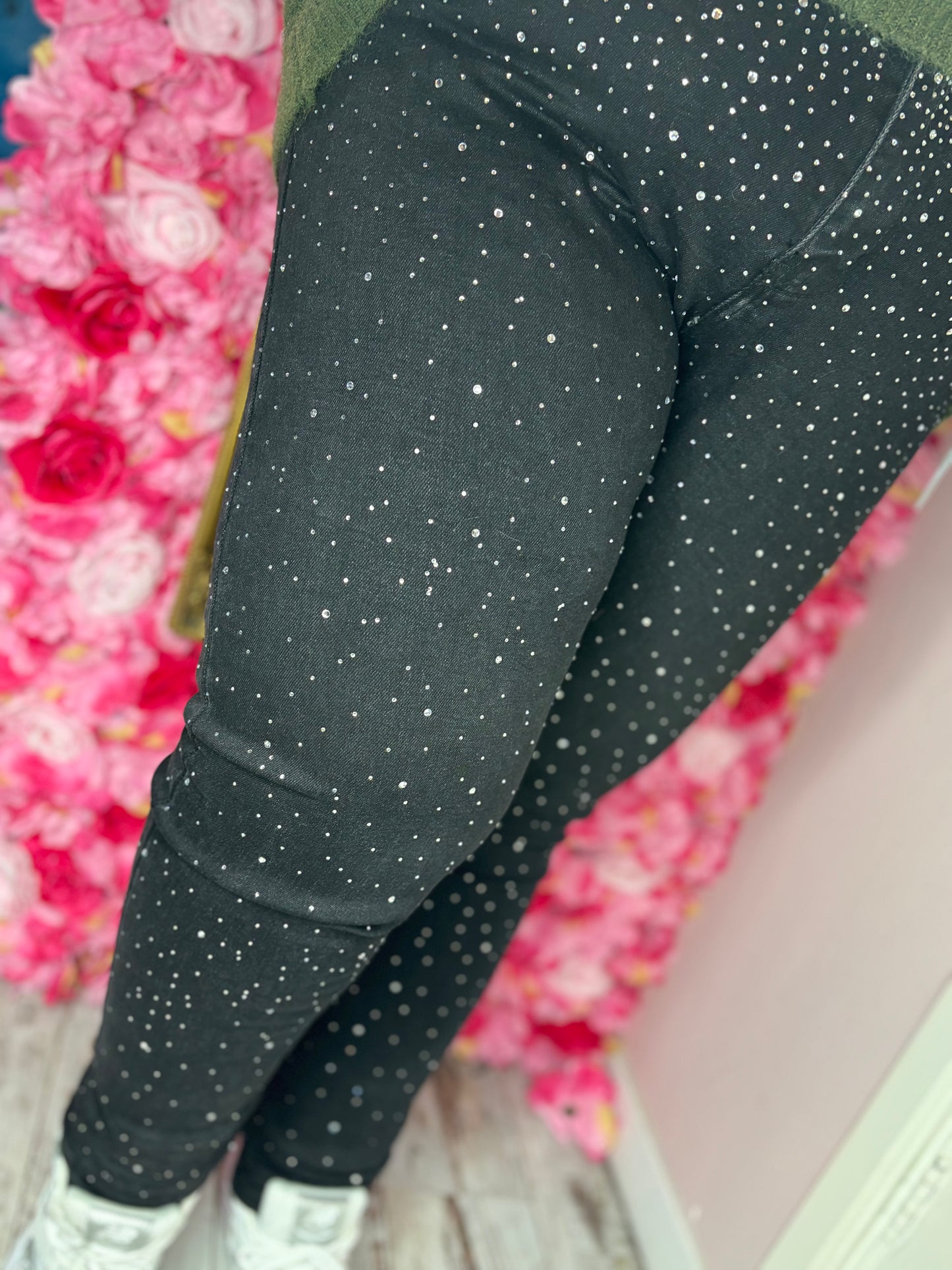 Jeans Mom Fit Glitz & Glam Maat 44 t/m 54