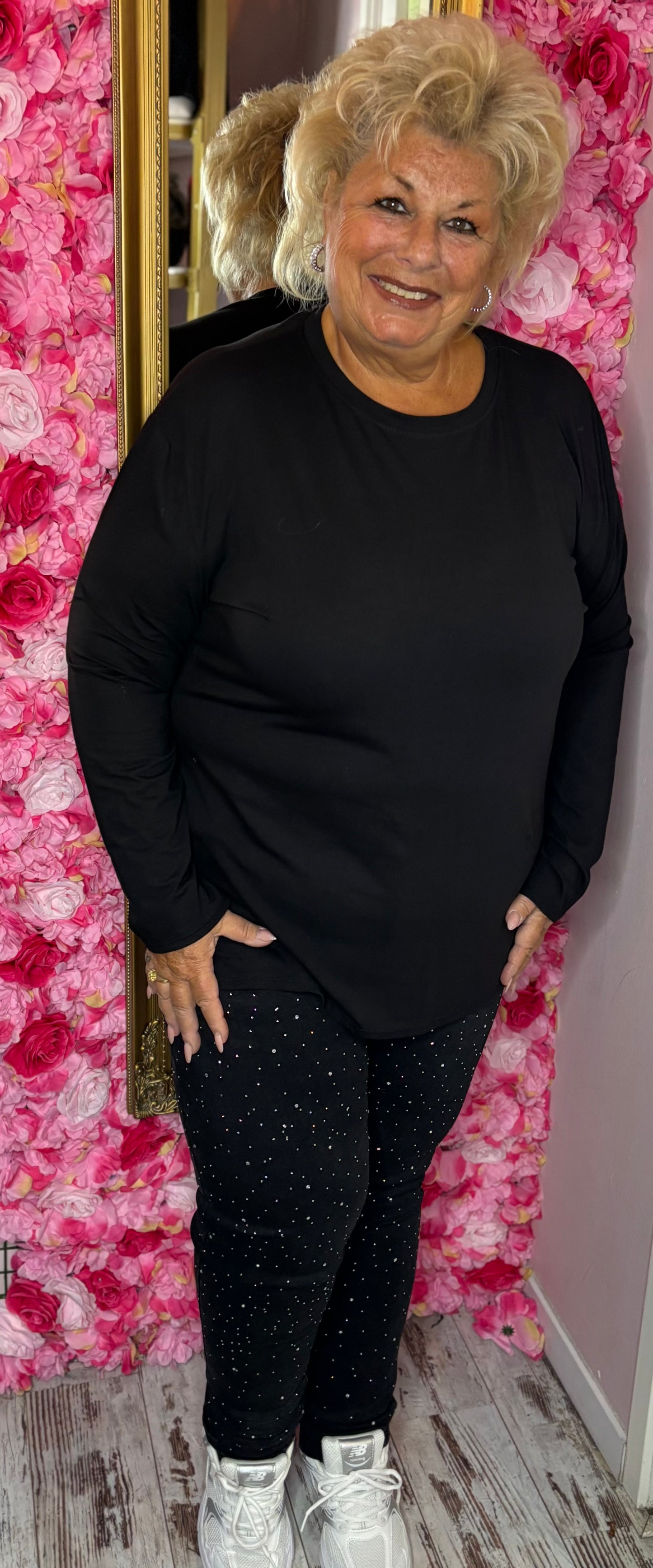 Jeans Mom Fit Glitz & Glam Maat 44 t/m 54