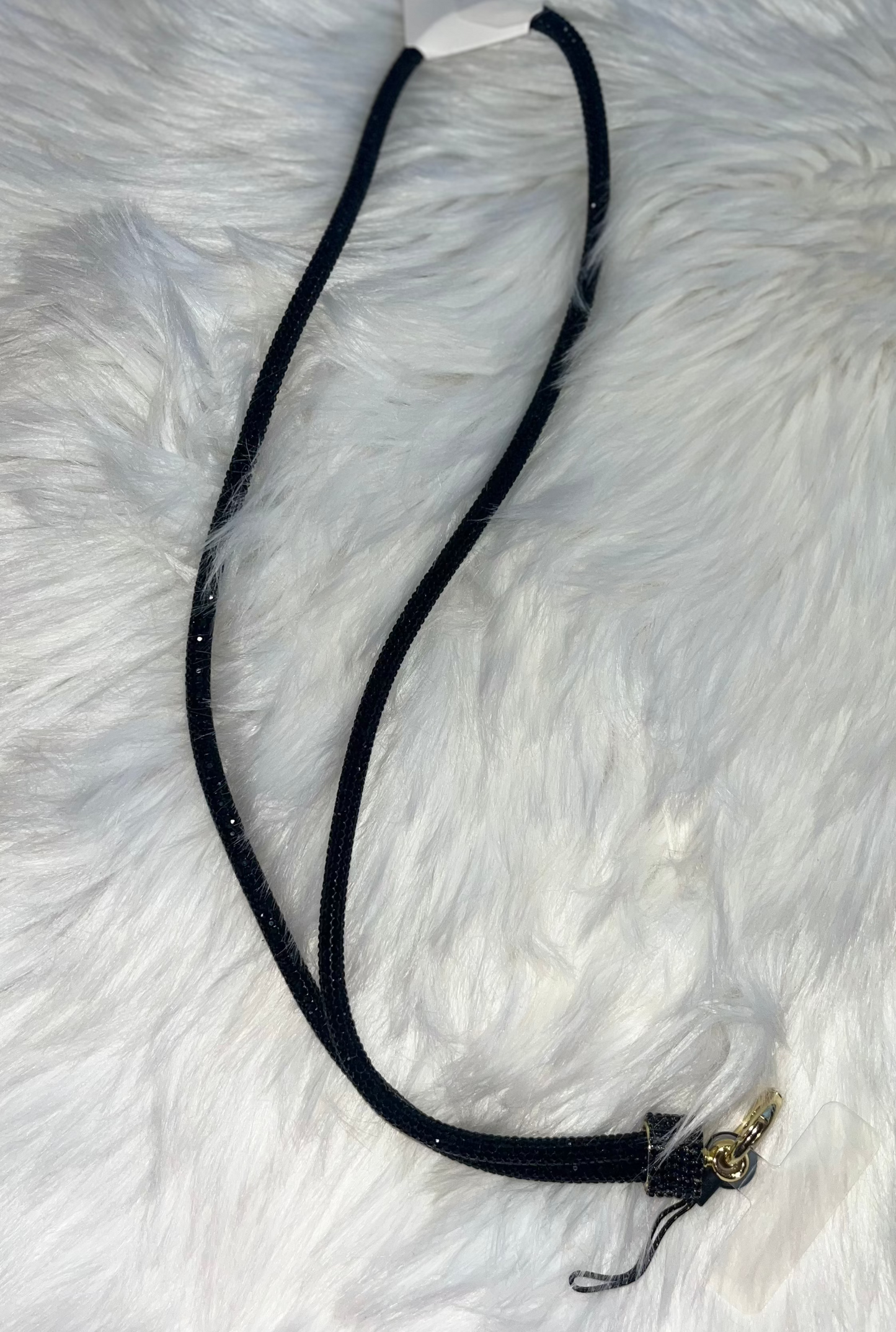 Ketting Telefoon Glam Lang Zwart