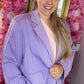 Colbert Soft Lilla Plus size Maat 46 t/m 52-54 (dicht)