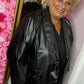Colbert Leather Look Stud Zwart Plus size Maat 50 t/m 54