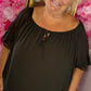 Blouse Sam Bruin Plus Size maat 46 t/m 52