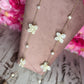 Ketting Creme Flower