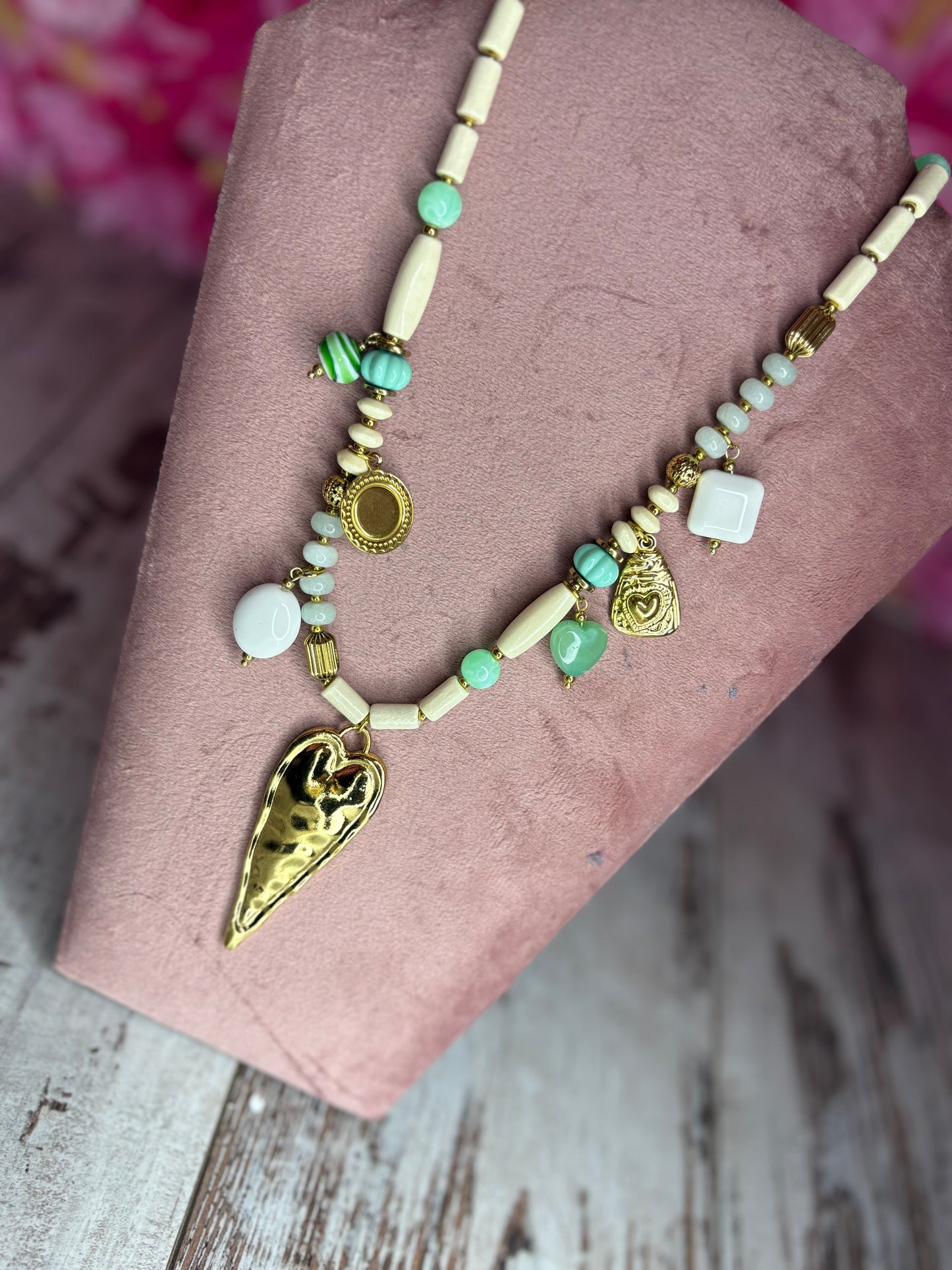 Ketting Mint Heart