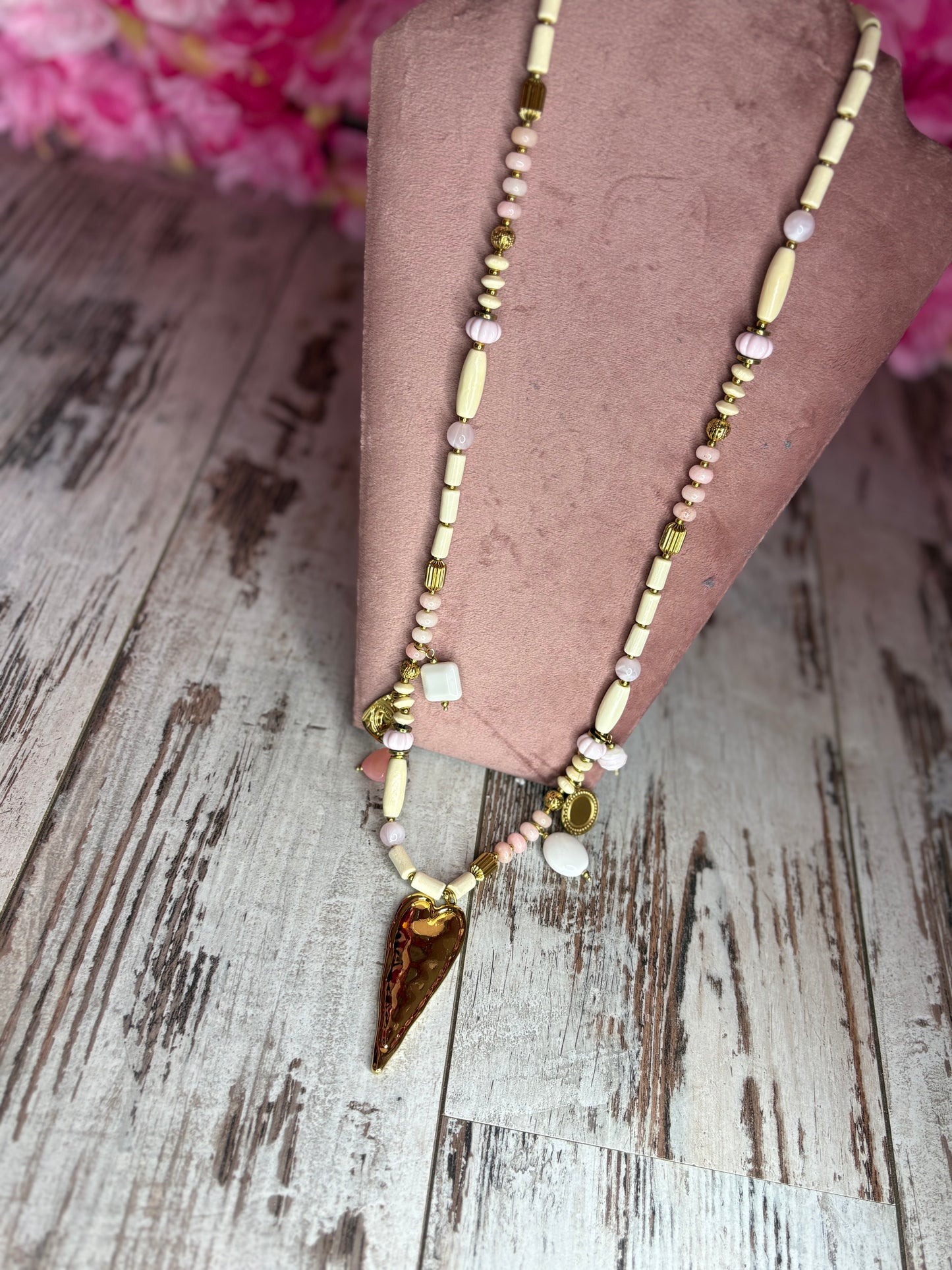 Ketting Roze Heart