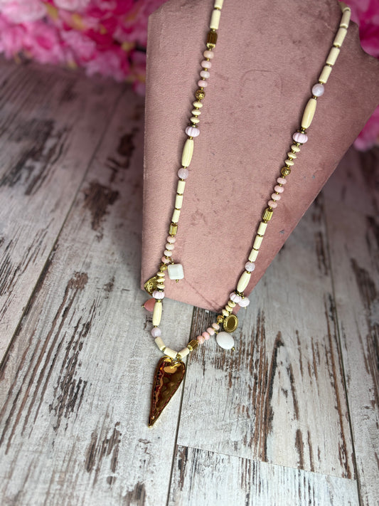 Ketting Roze Heart