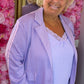Colbert Soft Lilla Plus size Maat 46 t/m 52-54 (dicht)