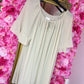 Blouse Sam Beige Plus Size maat 46 t/m 52
