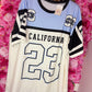 Lang T-shirt/Jurk Cali 23 Blauw Maat 48 t/m 54