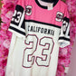 Lang T-shirt/Jurk Cali 23 Barbie Roze Maat 48 t/m 54