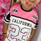 Lang T-shirt/Jurk Cali 23 Barbie Roze Maat 48 t/m 54