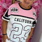 Lang T-shirt/ Jurk Cali 23 Licht Roze Maat 48 t/m 54